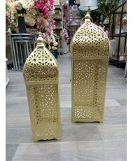 2 lanternes doré
