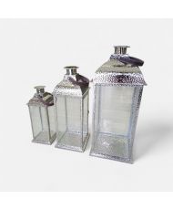 3 lanternes argent