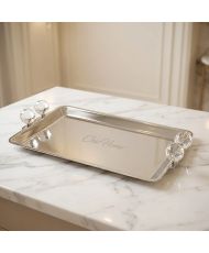 Plateau CRISTA argent...