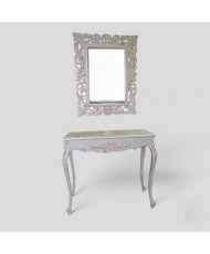 console BAROQUE avec miroir