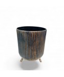 Cache pot métal