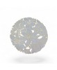 Set de table rond fleur