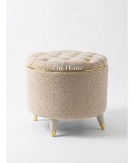 Pouf EVA – Beige avec...