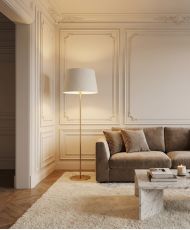 Lampadaire CATHERINE – Doré...