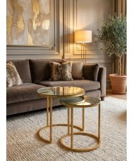 Table DUO (lot de 2) – Doré...