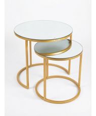 Table DUO – Doré | Chic Home